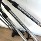 PROFI LED GROW trubicová lampa so zabudovaným časovačom a stmievačom na všetky rastliny, 15W, trojramenná