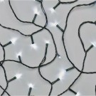 PROFI LED vianočné osvetlenie 12m reťaz, 120xLED, IP44, studená biela + časovač