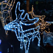 LED vianočný SOB, chladná biela, IP44