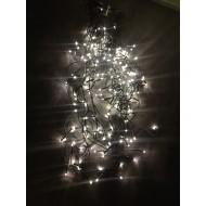 PROFI LED svetelný záves - GIRLANDA, 3,6m, 200xLED, teplá biela, IP44, 8 módov svietenia