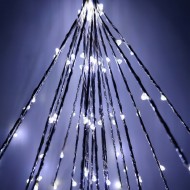 LED svetelná dekorácia - UMBRELLA, 100xLED, studená biela, IP20