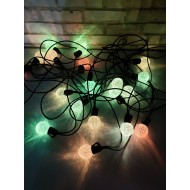 PROFI vianočná LED svetelná reťaz SMART s diaľkovým ovládaním – 20LED, 15m, RGB+chladná biela, IP65