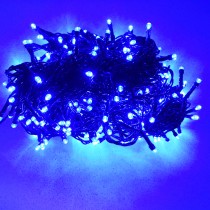 PROFI LED vianočná svetelná reťaz 20m, 200xLED, IP44, modrá 