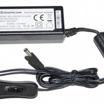 Sieťový napájací adaptér pre led pásiky s vypínačom, 230V - 12V, 2A, 24W
