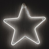 LED hviezda, chladná biela