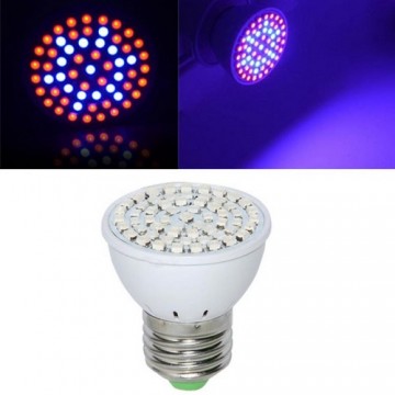BASIC LED GROW žiarovka na všetky rastliny, 3W, E27, SMD 2835, fialová