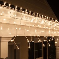  LED svetelný záves  - GIRLANDA, 3m reťaz, 100xLED, IP20 teplá biela