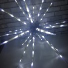 LED svietiaci JEŽKO, 55cm, chladná biela