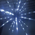 LED svietiaci JEŽKO, 55cm, chladná biela