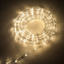 Vianočný LED svetelný had vonkajší, 8m, IP44, teplá biela