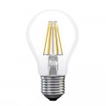 LED žiarovka filament A60 8W E27 teplá biela