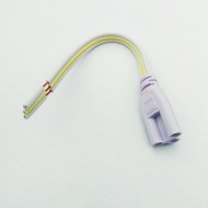 Napájacia koncovka, trojžilový kábel pre LED trubicu