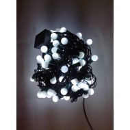 200LED  vianočná reťaz CHERRY GULIČKY ,15 m - studená biela