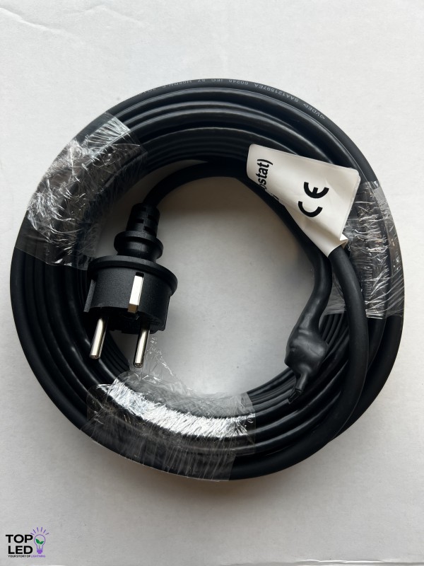 EXTRA PEVNÝ vykurovací kábel na ochranu proti mrazom s TERMOSTATOM IP68 10W/m - 8 m