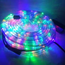 Vianočný LED svetelný had vonkajší, 17m, IP65, viacfarebná - RGB